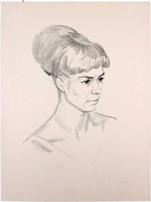 Лянглебен Моисей Вольфович. Портрет олимпийской чемпионки Л.С. Латыниной